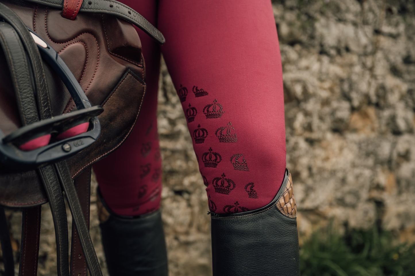 Sophia Breeches- Cranberry